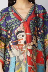 Boho Chic Silk Kaftan